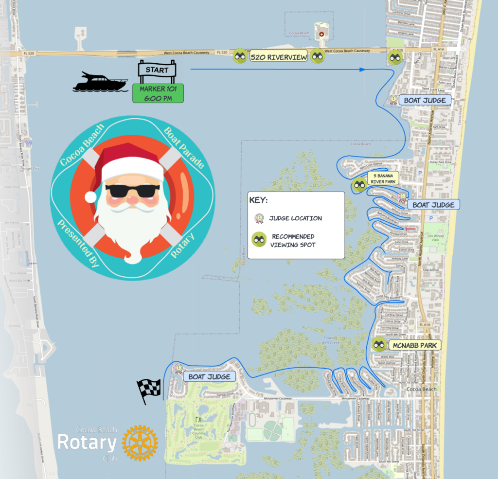 Cocoa Beach Boat Parade The Rotary Club of Cocoa Beach